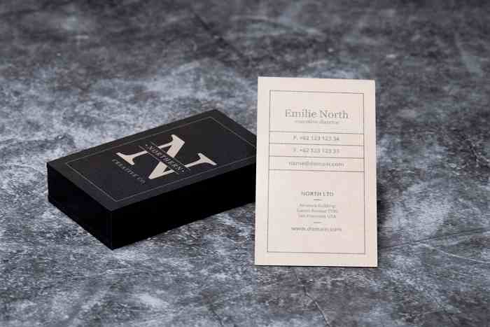 Edge Foil business cards 4 by Aladdin Print